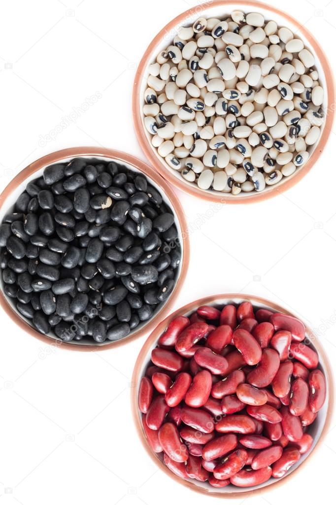 Bowls With Dried Beans