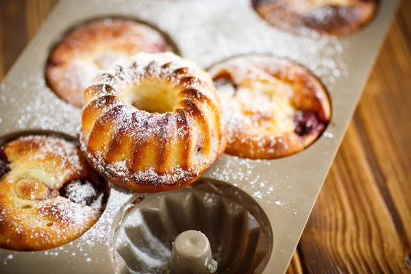 Dolci al formaggio con ripieno di frutta — Foto Stock