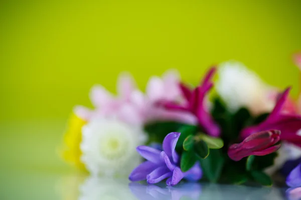 春の花の美しい花束 — ストック写真