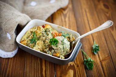 sebze ile pişmiş köfte