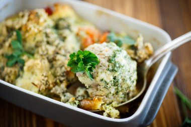 sebze ile pişmiş köfte