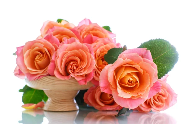 ピンクのバラの花束 — ストック写真