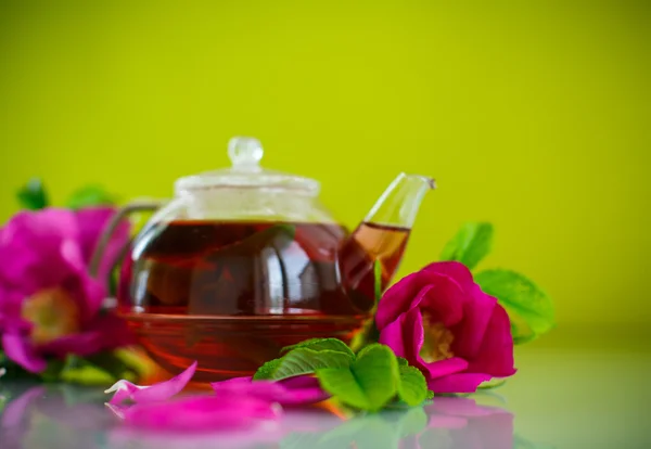 Thé frais à la rose musquée — Photo