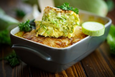 peynir ve kabak ile güveç