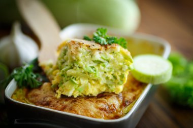 peynir ve kabak ile güveç