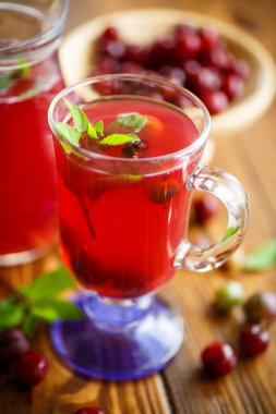 Kırmızı Olgun Kiraz soğuk Komposto