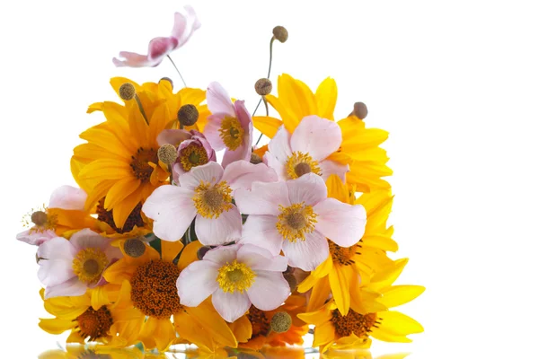 Bouquet d'été de marguerites jaunes — Photo