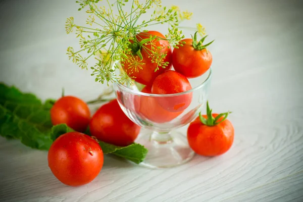 Fresh Natural Tomatoes Spices Prepared Conservation — Stock Photo, Image