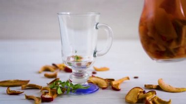 Çeşni katılmış bir nektarda rafadan içirilir.