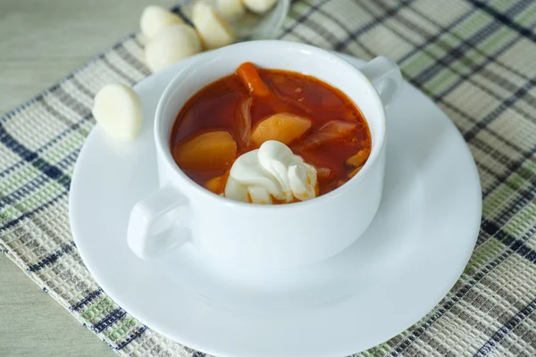 Sopa de remolacha — Foto de Stock