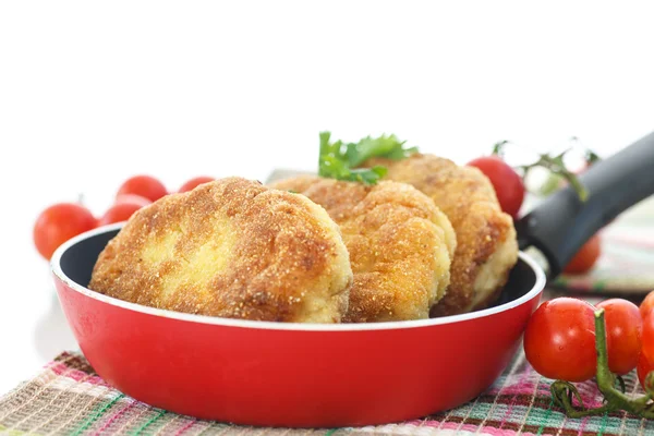 Vis schnitzels — Stockfoto