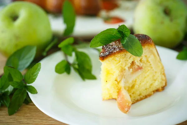 Torta de maçã — Fotografia de Stock