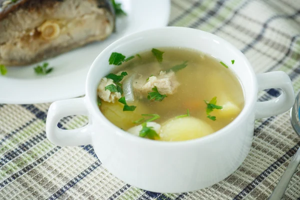 Sopa de pescado — Foto de Stock