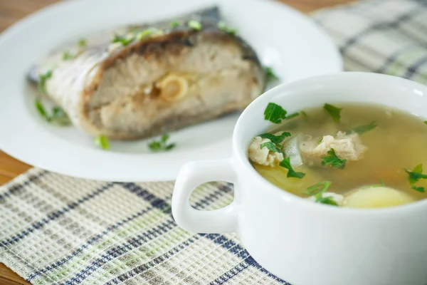 Sopa de pescado —  Fotos de Stock
