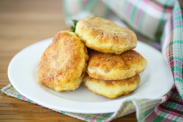 Vis schnitzels — Stockfoto