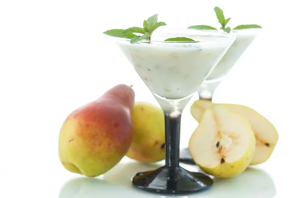 Pear smoothie — Stock Photo, Image