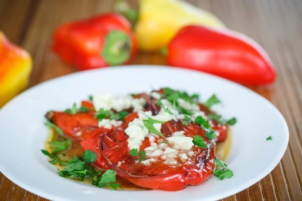 Peperoni arrosto — Foto Stock