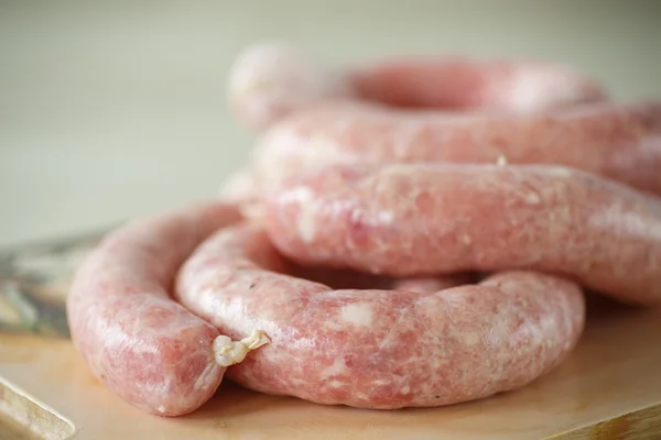 Home-made sausage — Stock Photo, Image