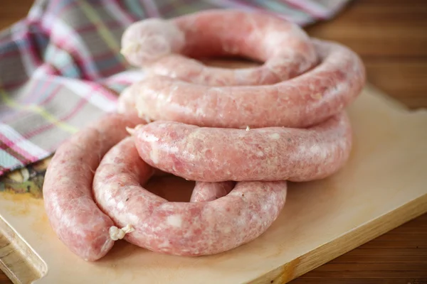 Home-made sausage — Stock Photo, Image