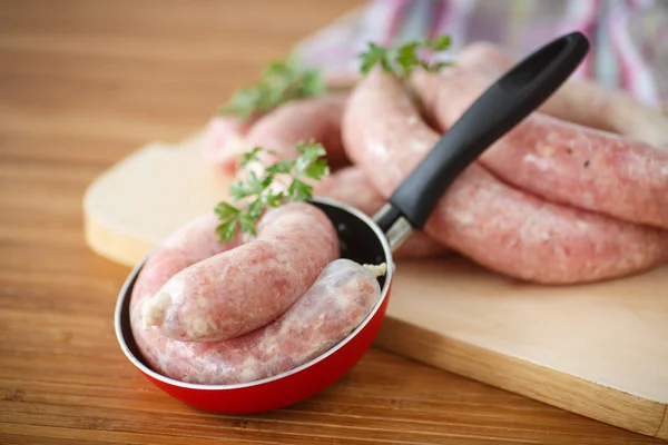 Home-made sausage — Stock Photo, Image