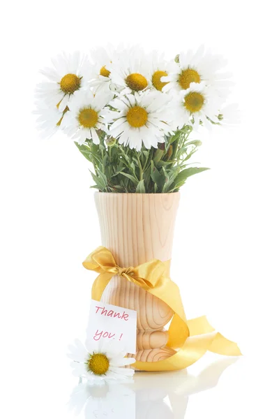 Beautiful bouquet of white daisies — Stock Photo, Image