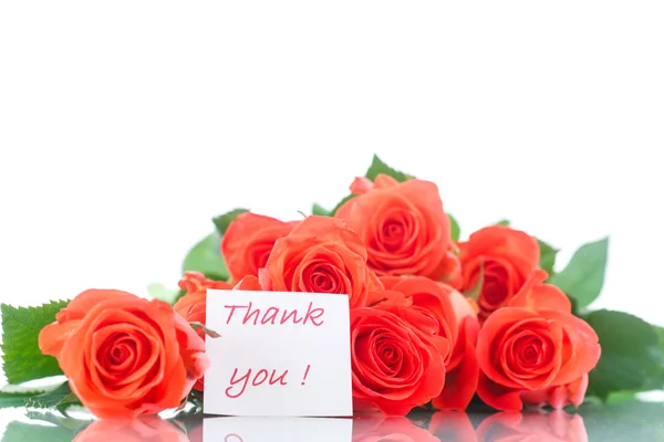 Bouquet of beautiful red roses — Stock Photo, Image