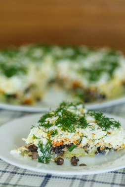 katmanlı salata