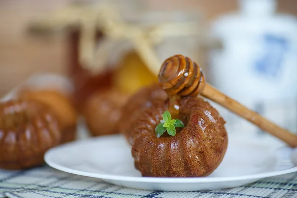 Honey muffins — Stock Photo, Image