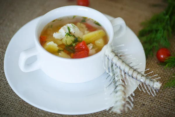 Fish soup — Stock Image Fish soup Royalty Free Stock Photos