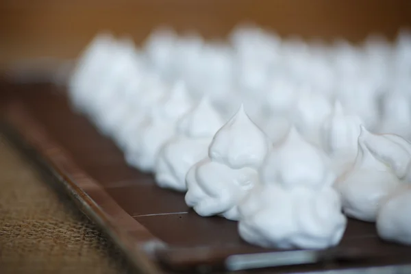 Raw meringue — Stock Photo, Image