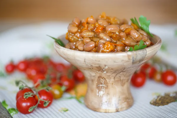 野菜と豆のシチュー — ストック写真