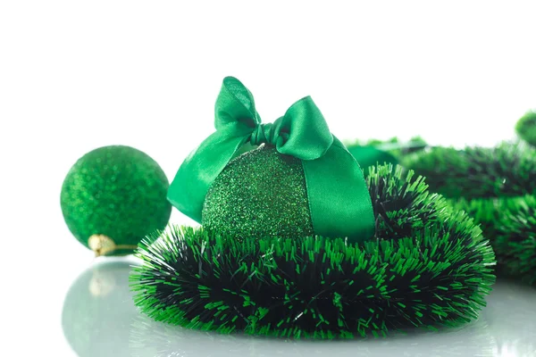 Ornamenti dell'albero di Natale e palle — Foto Stock