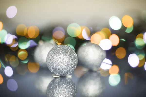 Ornements et boules d'arbre de Noël — Photo