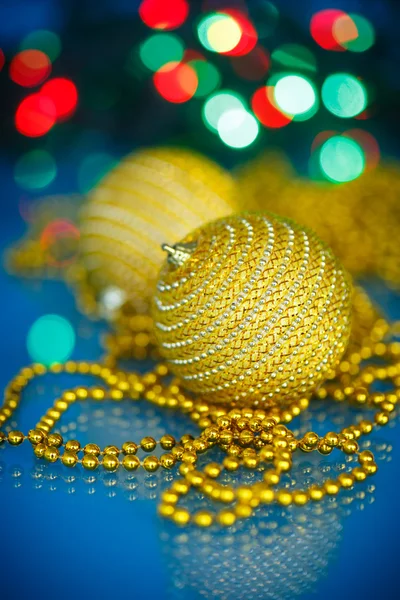 Christmas tree ornaments and balls — Stock Photo, Image