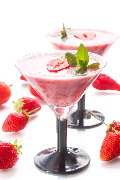 Strawberry smoothie — Stock Photo, Image