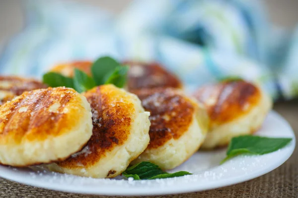 Bolos de queijo fritos — Fotografia de Stock