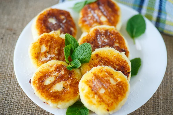 Tortas de queso buñuelos —  Fotos de Stock