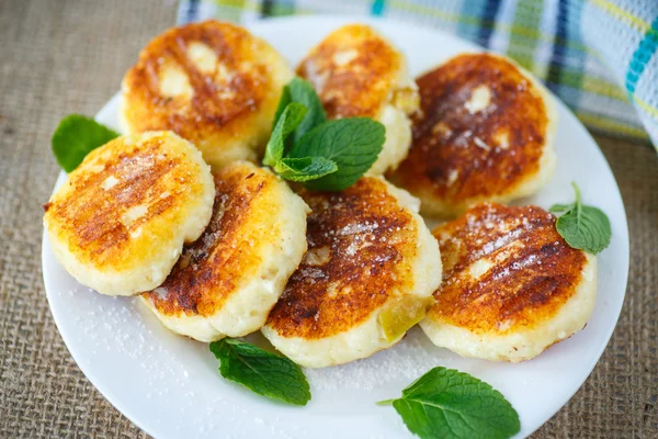 Tortas de queso buñuelos —  Fotos de Stock