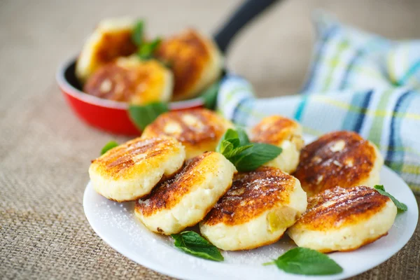 Cheesecakes fritters — Stockfoto