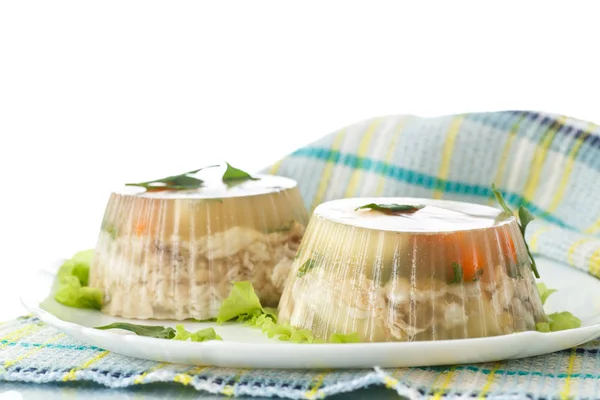 Peixe em aspic — Fotografia de Stock