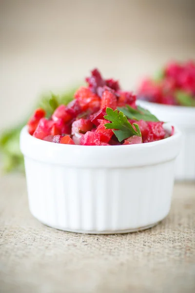 Salat mit Rüben — Stockfoto