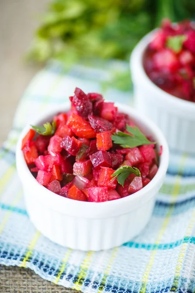 Ensalada con remolacha — Foto de Stock