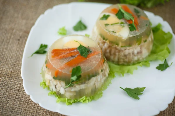 Fish in aspic — Stock Image Fish in aspic Stock Photo