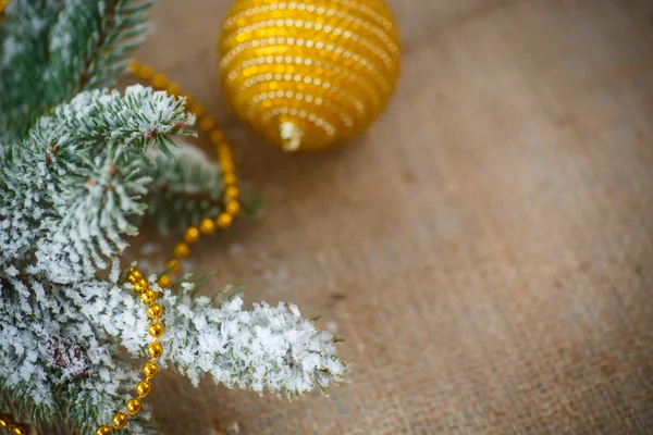 Arbre de Noël avec ornements — Photo