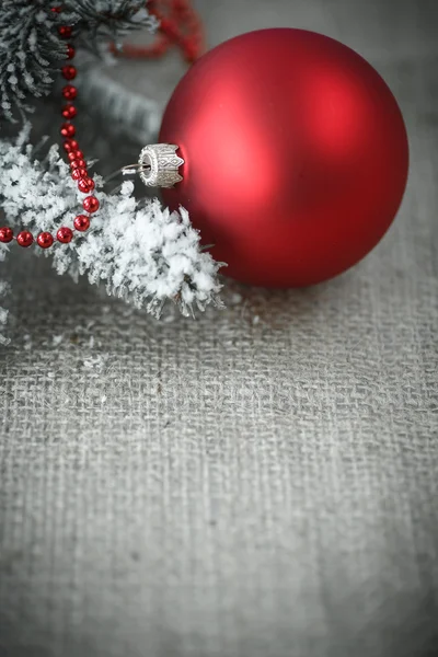 Weihnachtsbaum mit Ornamenten — Stockfoto