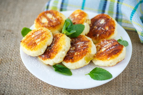 Bolos de queijo fritos — Fotografia de Stock