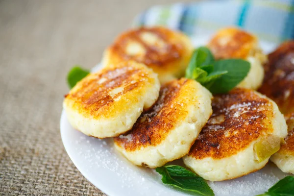 Tortas de queso buñuelos —  Fotos de Stock