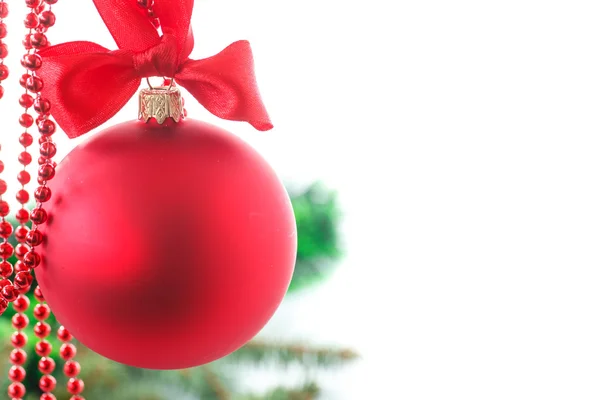 Kerstkaart met speelgoed — Stockfoto