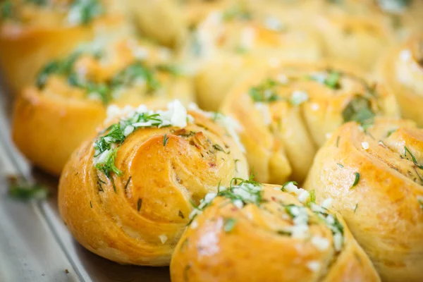 Garlic rolls — Stock Photo, Image