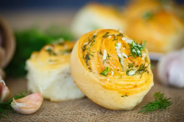 Garlic rolls — Stock Photo, Image